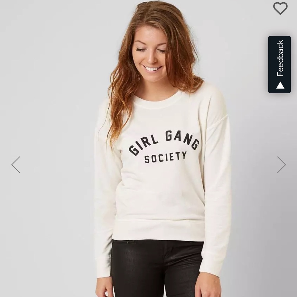5/$25 Buckle sweatshirt NWT